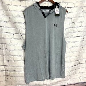 Men's UA Seamless Sleeveless Hoodie Workout
